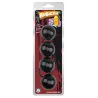 Rubicon Boules anales Rubicon L 35 x 6cm Noires
